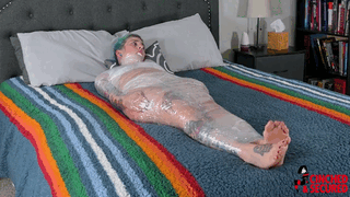 www.cinchedandsecured.com - 1417 - Mia Hope Mummified and Tickled! thumbnail