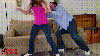 www.cinchedandsecured.com - 1289 - Rachel Captured and Clothing Destroyed thumbnail