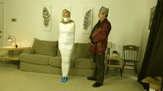 www.cinchedandsecured.com - 203 - Dakkota Grey - Super D's Mummification Mishap thumbnail
